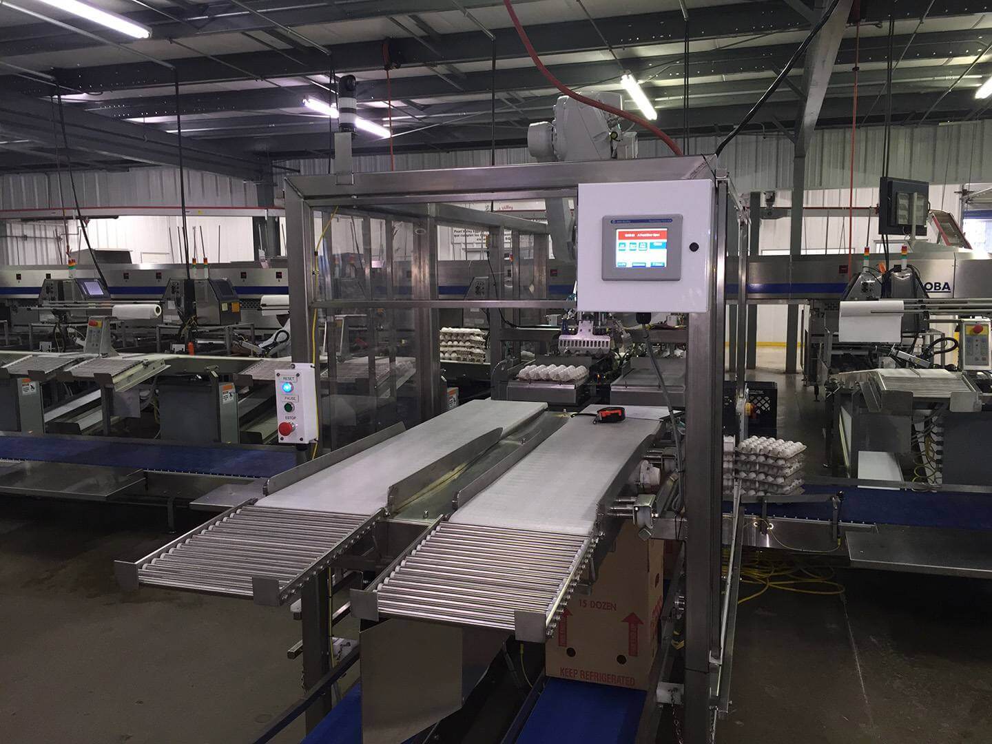 Food packaging automation systems and machinery